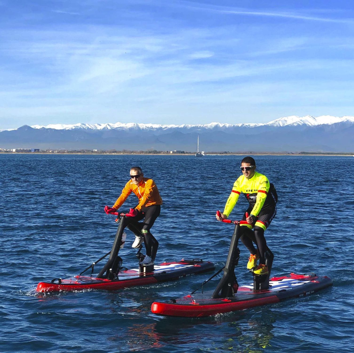 Водный велосипед 1 человек - Fitness - redsharkbikes - надувной