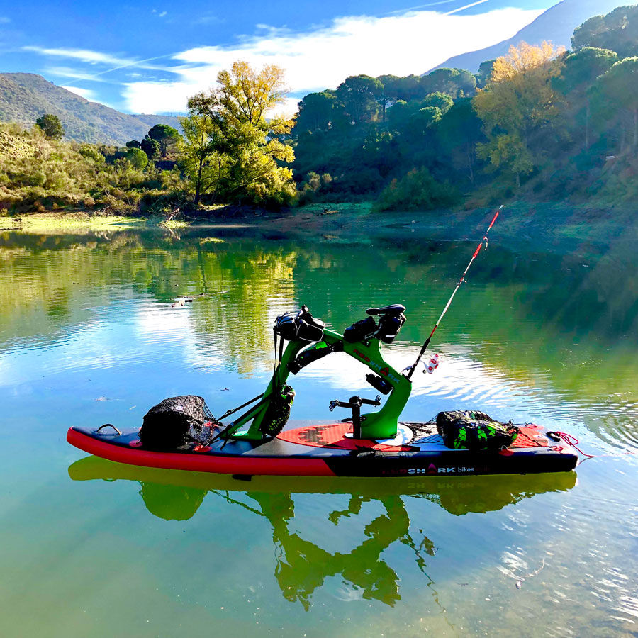 Водный велосипед 1 человек - Adventure - redsharkbikes - надувной