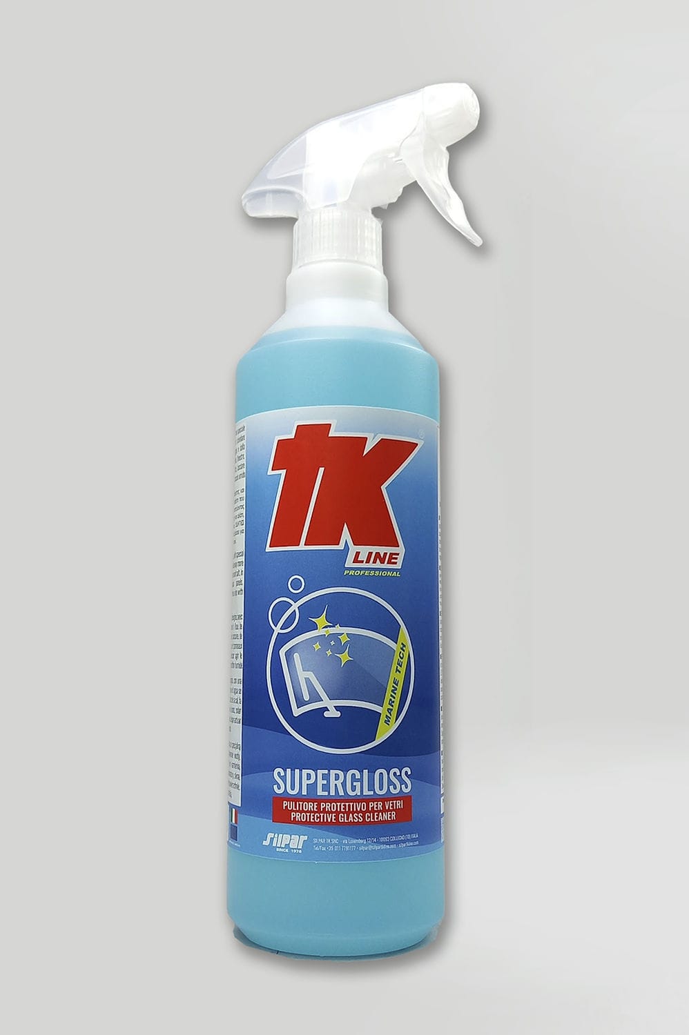 Очиститель плексиглас - SUPERGLOSS - SilparTKline - для стекла / для ...