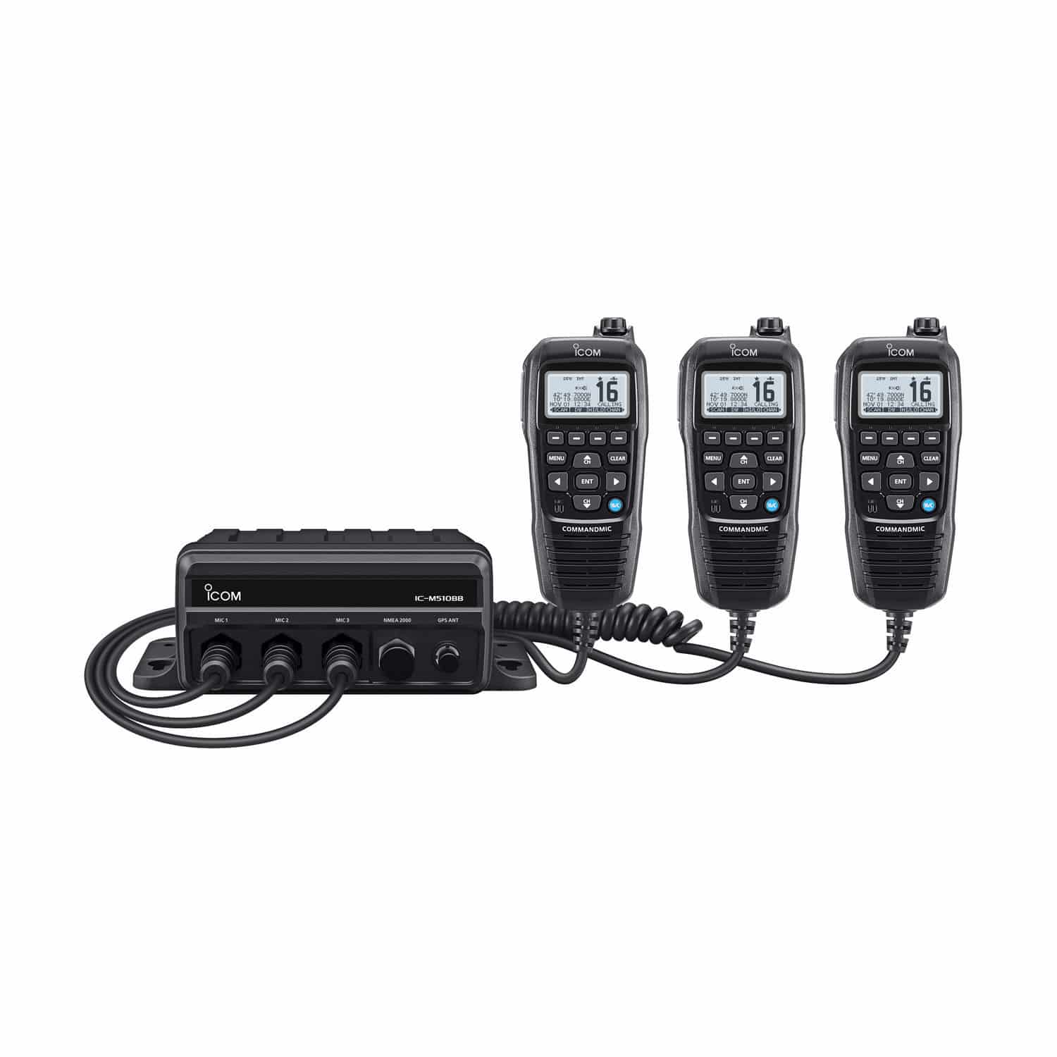 Морской радиоприемник - IC-M510BB - Icom - фиксированный / VHF / IPX7