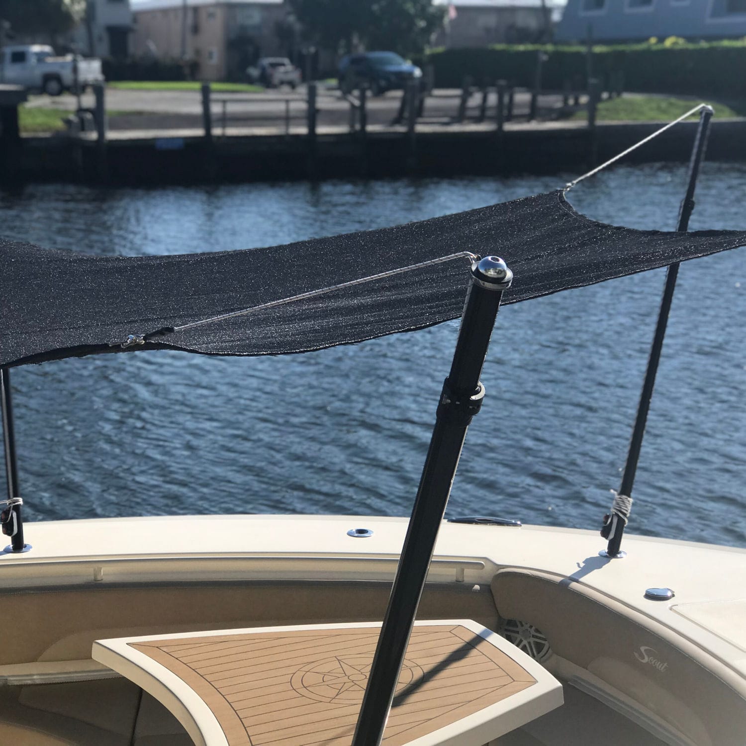 Опора для навеса из карбона - T10-7005CF - Taco Marine, Inc.