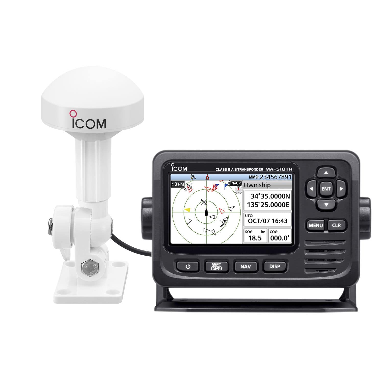 АИС транспондер - MA-510TR - Icom France - морская / для судна / класс В
