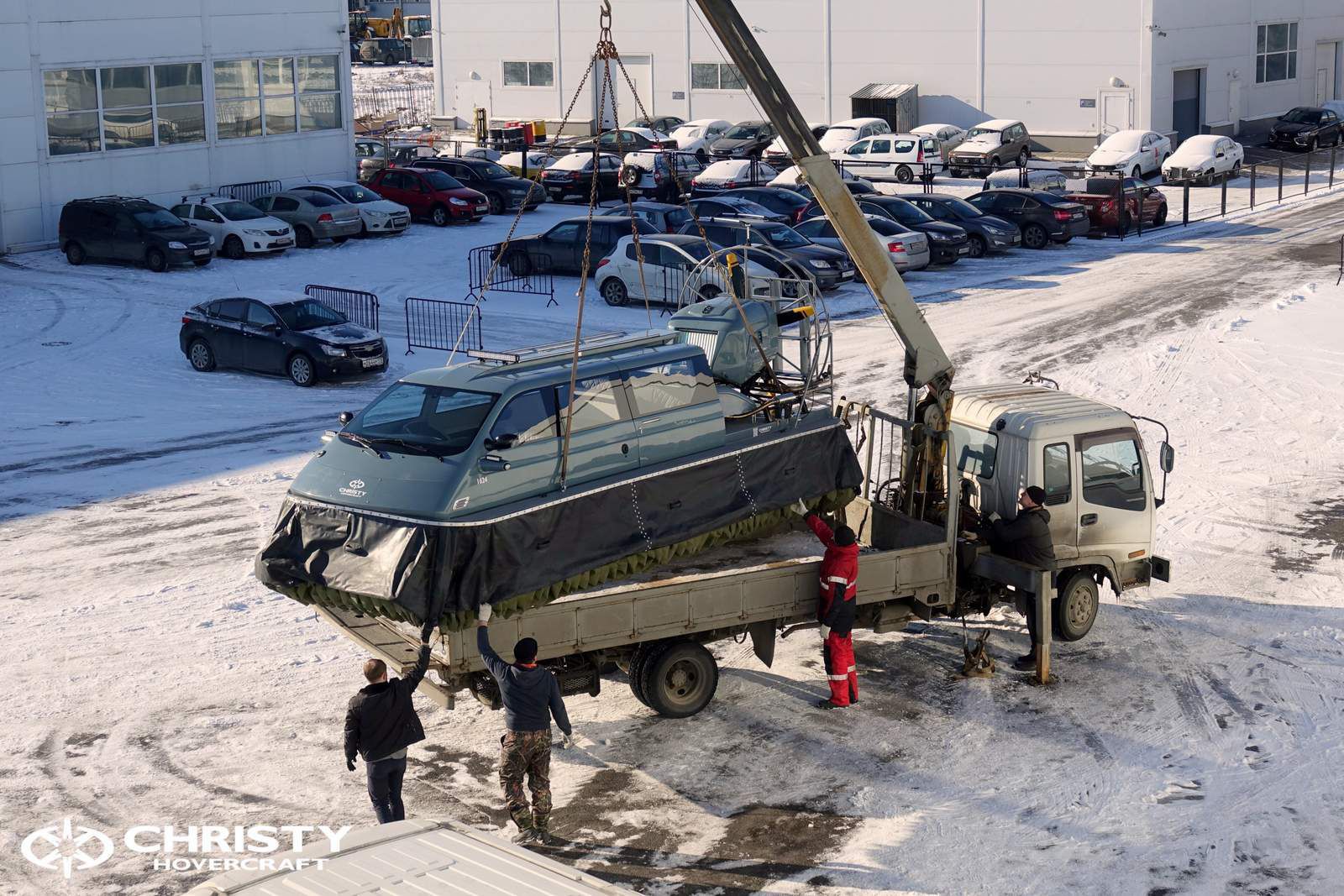 Коммерческое судно на воздушной подушке - 8186 FC - Christyhovercraft - для  частного использования / военное / для перевозки пассажиров