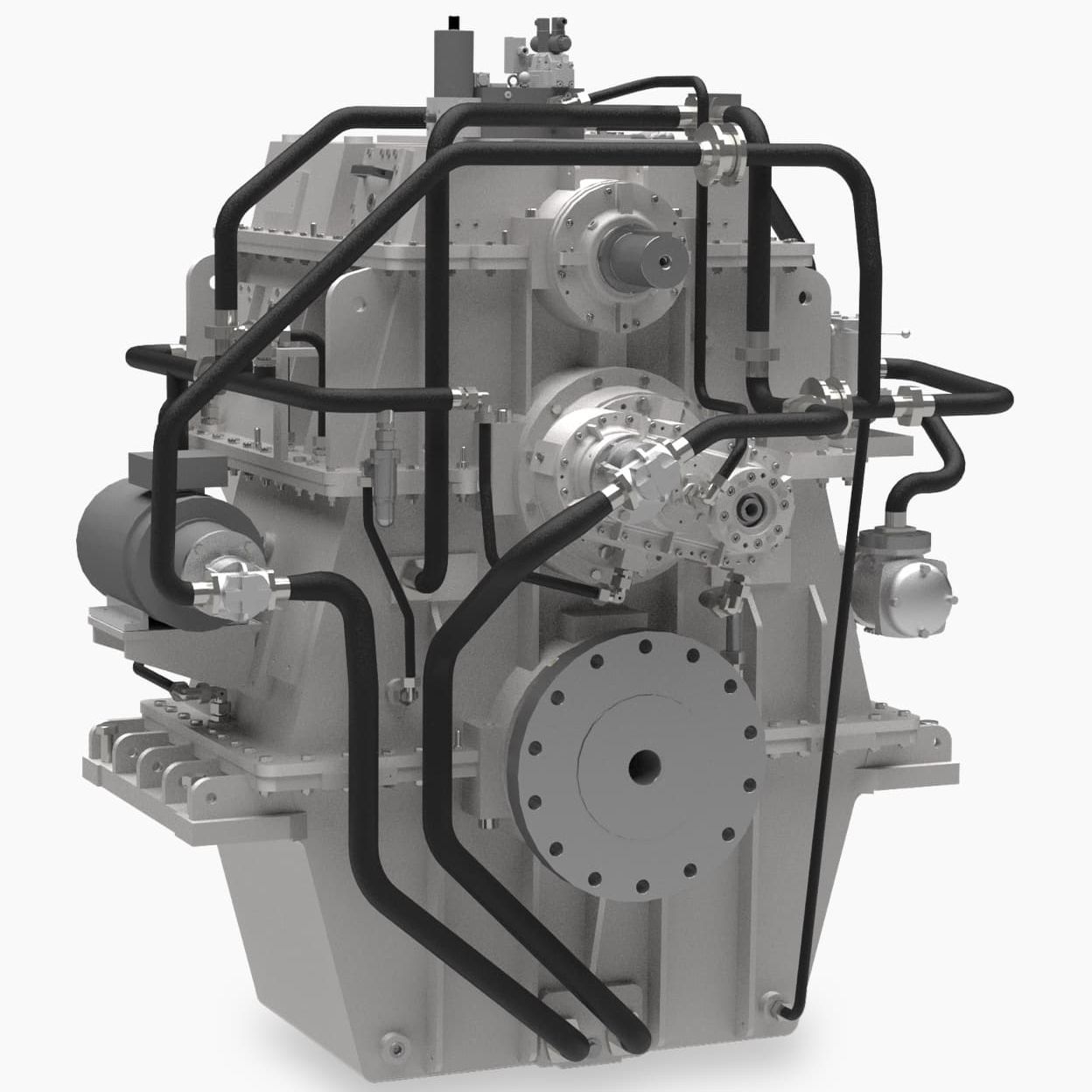 Редуктор для судна - LAF 164 - 7760 - REINTJES - для рабочего катера ...
