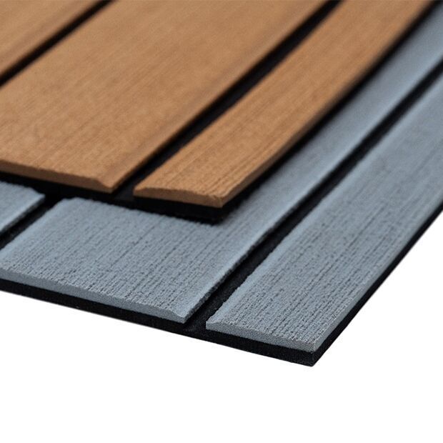 Противоскользящее покрытие для палубы - FULL SHEET - 2.5" FAUX TEAK ...