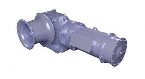 лебедка-кабестан для судна