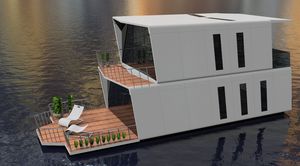 барка катамаран