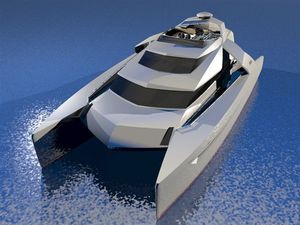 моторная яхта катамаран 1