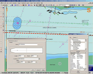 карта электронная (соответствующая ECDIS)