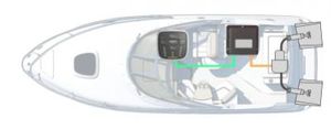 система регулировки трима для катера 1