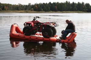 плот 2 места