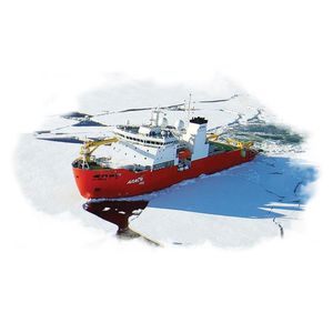 специальное судно ледокол