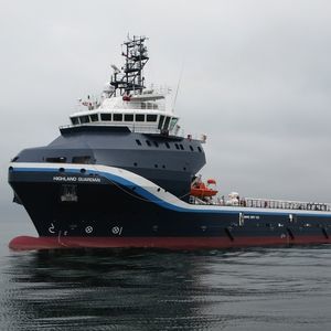 служебное судно для плавания в открытом море снабжения платформ - PSV