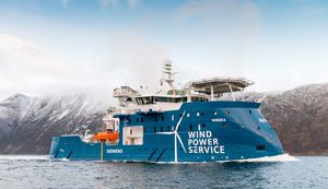 служебное судно для плавания в открытом море снабжения платформ - PSV 1