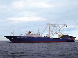профессиональное рыболовное судно судно для ловли тунца и сельди 1