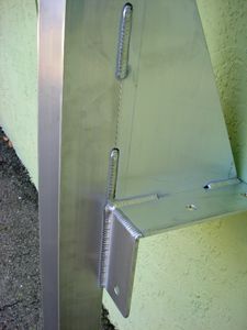 опора для кранцев для катеров