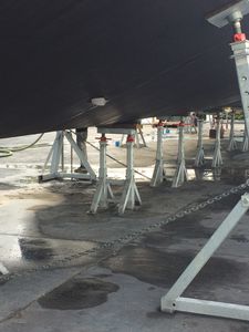 кильблок для моторных катеров