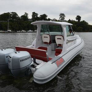 надувная лодка c подвесным мотором 1