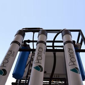 опреснитель морской воды для судна / с обратным осмосом
