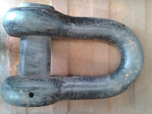 Прямая такелажная скоба для судна - Qingdao Jinfuquan Anchor Chain Co.,Ltd - для сборки якорной цепи