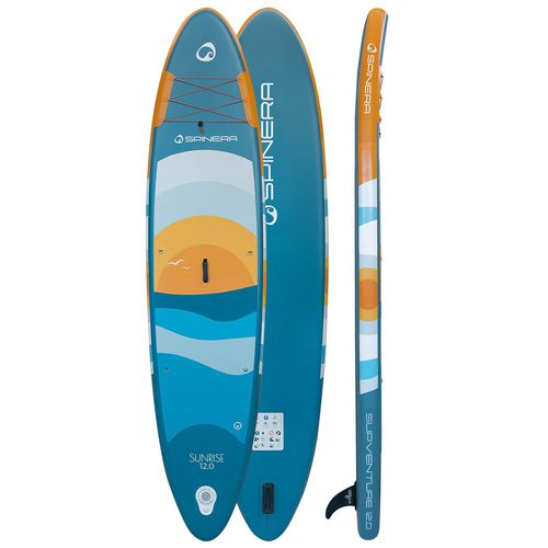 Надувная SUP-доска - Supventure Sunrise 12.0 - Spinera - универсальная / для взрослых / синяя