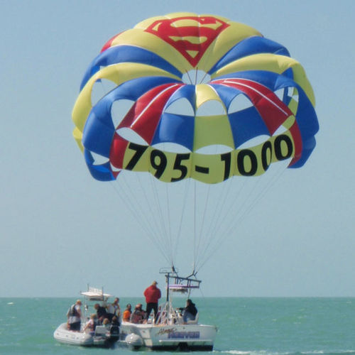 Водный парашют по индивидуальному заказу - XXTREME 35.5 - CUSTOM CHUTES - для сильного ветра / для запуска с катера / 1-2 места