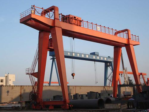 Подъемный кран для судостроительной верфи - Double-Girder - Henan Haitai Ship Crane Co., Ltd. - с рамой / двойной