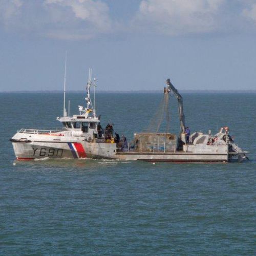 Специальное судно для охраны рыболовства - ERF "Caouanne" - Chantier Naval Gléhen