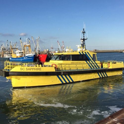 Профессиональный катер судно для транспортировки персонала - SC SAPPHIRE - SIMA SHIPSALES BV - лоцманский катер / с внутренним мотором