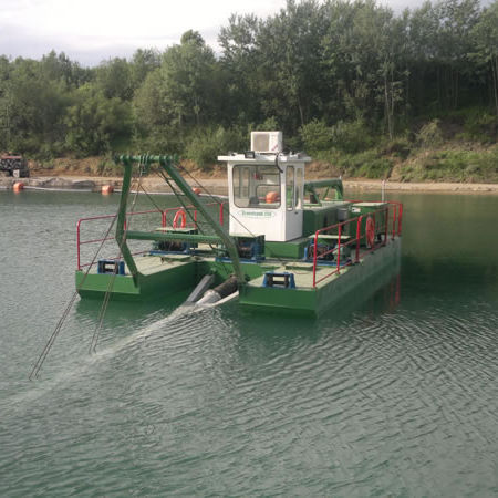 Профессиональный катер земснаряд для очистки водоемов - Jet - Qingzhou Yongsheng dredging equipment.co.ltd - катамаран
