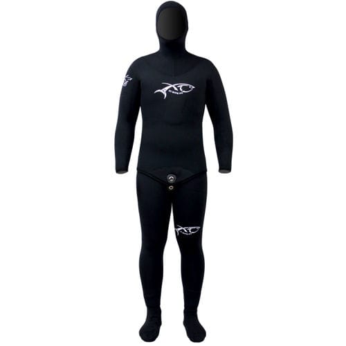 Гидрокостюм из неопрена для дайвинга - DEEP  - Xt Diving Pro - с длинными рукавами / цельный / с подшлемником