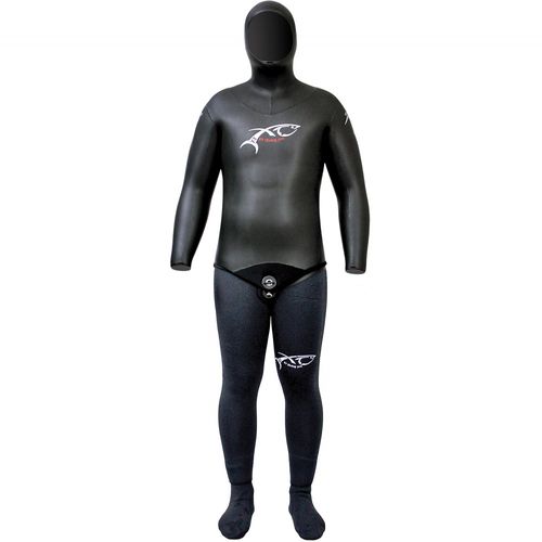 Гидрокостюм из неопрена для дайвинга - HYBRID - Xt Diving Pro - с подшлемником / с длинными рукавами / раздельный