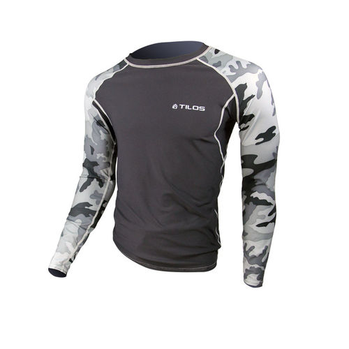 Топ из лайкры с длинными рукавами - 6oz  Rash Guard - Tilos Inc.