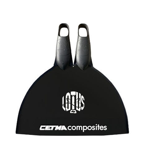 Моноласта для апноэ - Lotus  - Cetma Composites Srl - из каучука / с закрытой пяткой / черная