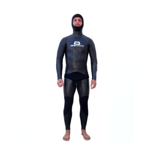 Гидрокостюм из неопрена для подводной охоты - Skin Pro - Cetma Composites Srl - с подшлемником / с длинными рукавами / раздельный
