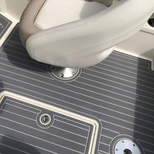 Покрытие для палубы из ЭВА - Deckfab - противоскользящее / из синтетического тика