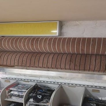 Покрытие для палубы покрытие кокпита - Deckfab - под тиковое дерево / из каучука / с уменьшенным объемом техобслуживания