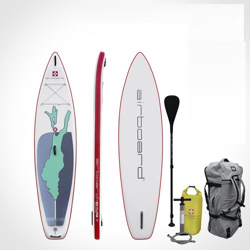 Надувная SUP-доска - SKYLINE 11'6" - Airboard - универсальная / для начинающих / для взрослых
