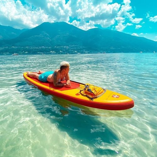 Надувная SUP-доска - CRUISER 11'2'' - Airboard - универсальная / среднего размера / для взрослых