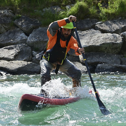 Надувная SUP-доска - STORMRIDER - Airboard - для рек / для взрослых / многоцветная