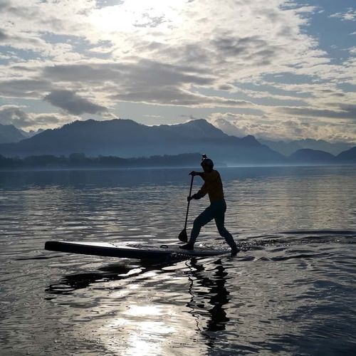 SUP-доска для волн - FORCE  - Fit Ocean - для начинающих / для взрослых / синяя