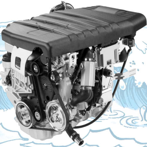 Двигатель in-bord - MR504LS  - LVM - VM motori - дизельный / прогулочный / прямой впрыск