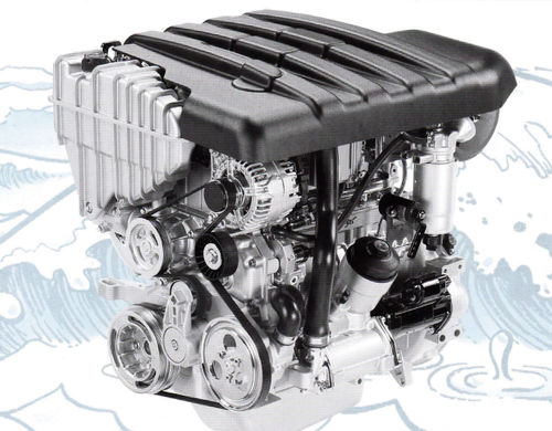 Двигатель in-bord - MR704LS  - LVM - VM motori - дизельный / прогулочный / прямой впрыск