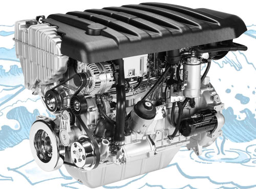 Двигатель in-bord - MR706LS  - LVM - VM motori - дизельный / прогулочный / прямой впрыск