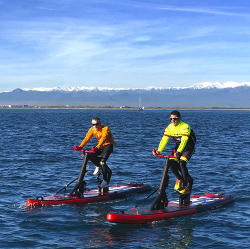 Водный велосипед 1 человек - Fitness  - redsharkbikes - надувной