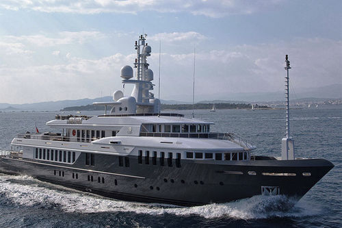 Круизная мега-яхта - LEO FUN - TURQUOISE YACHTS - с рулевой рубкой / 6 кают / из стали