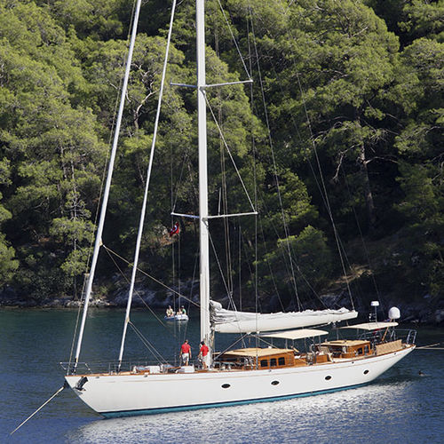 Традиционная элитная парусная супер-яхта - JAZZ JR - TURQUOISE YACHTS - 8 кают / пассажирская палуба / шлюп