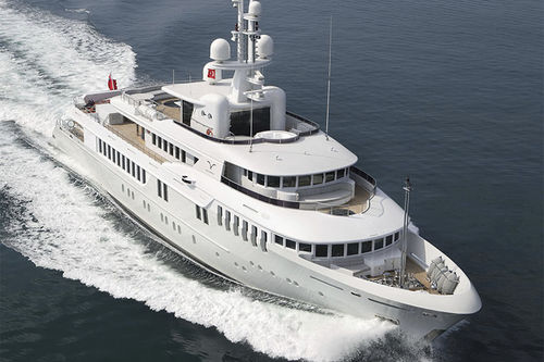 Круизная мега-яхта - KINTA - TURQUOISE YACHTS - экспедиция / с приподнятой рулевой рубкой / из стали