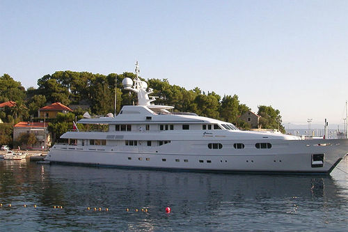 Круизная мега-яхта - PETARA II - TURQUOISE YACHTS - с рулевой рубкой / 10 кают / из стали
