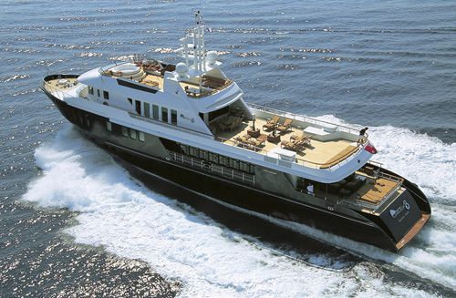 Круизная супер-яхта - CAMELEON B - TURQUOISE YACHTS - с рулевой рубкой / из алюминия